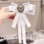 White Square Crystal (Brooch & Hair Clip)