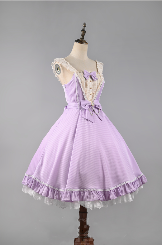 Strawberry Witch - Midsummer Star - Foil Printing Lolita JSK Dress Solid Color