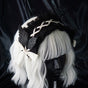 Black With White Hairband (black wing)