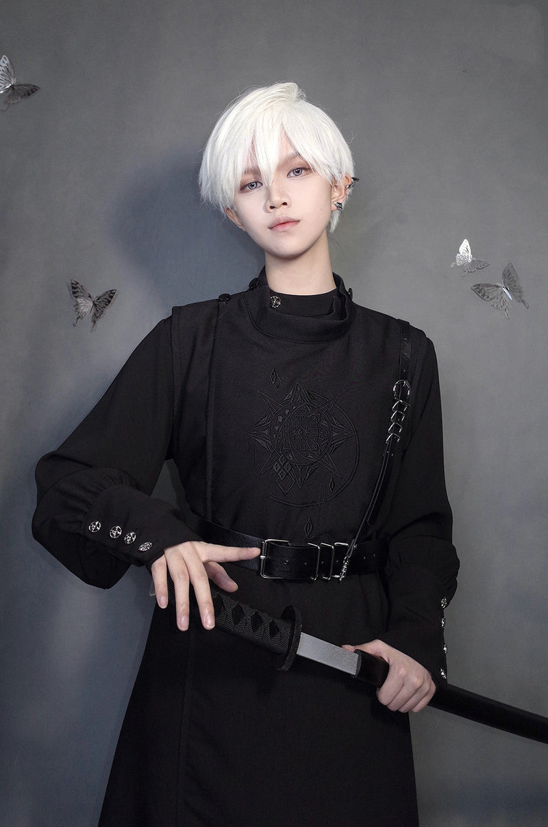 Princess Chronicles - The Stars Change - Sleeveless Ouji Lolita Long Coat