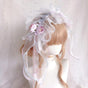 Blue and Purple Gradient Bow Bridal Hairband