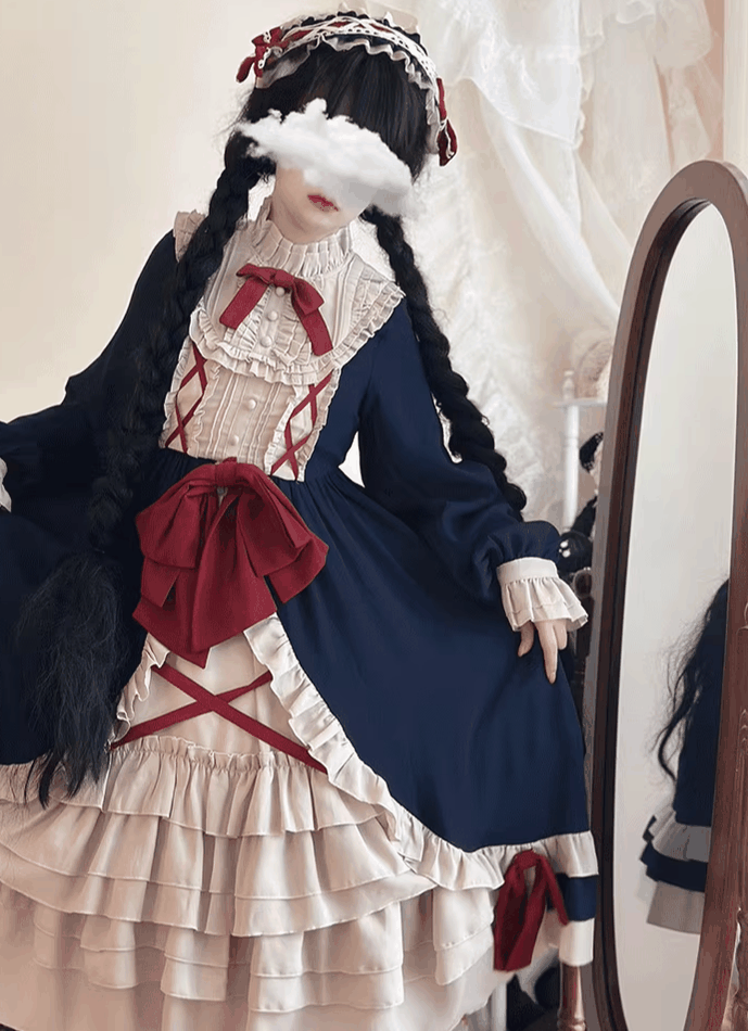 Niu Niu - Halloween Plus Size Lolita OP Dress - OP Dress