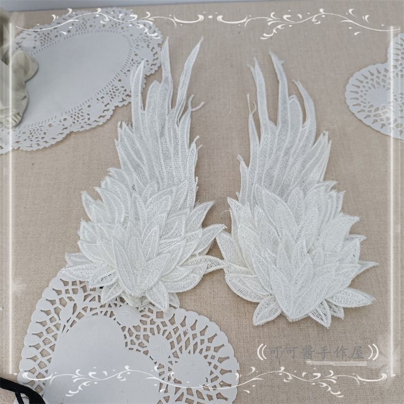 Styleable Angel Wings Side Clip Demon Wings Lolita Photo Shooting Catwalk Cosplay Hair Accessories Comic Exhibition