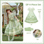 OP 4-Piece Set (OP + waist tie + brooch + BNT) / S