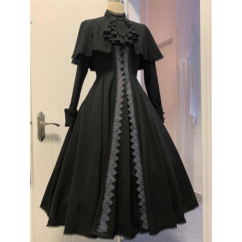 1st Anniversary - Nightmare Witch - Gothic Cape and Dress Set - product image 4