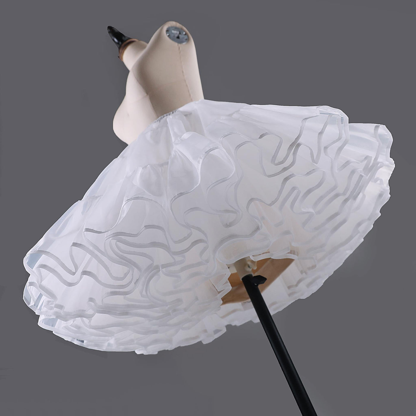Noloria - Noloria 48 cm (18.9") Medium-High - Volume Petticoat, Petal Edge Petticoat