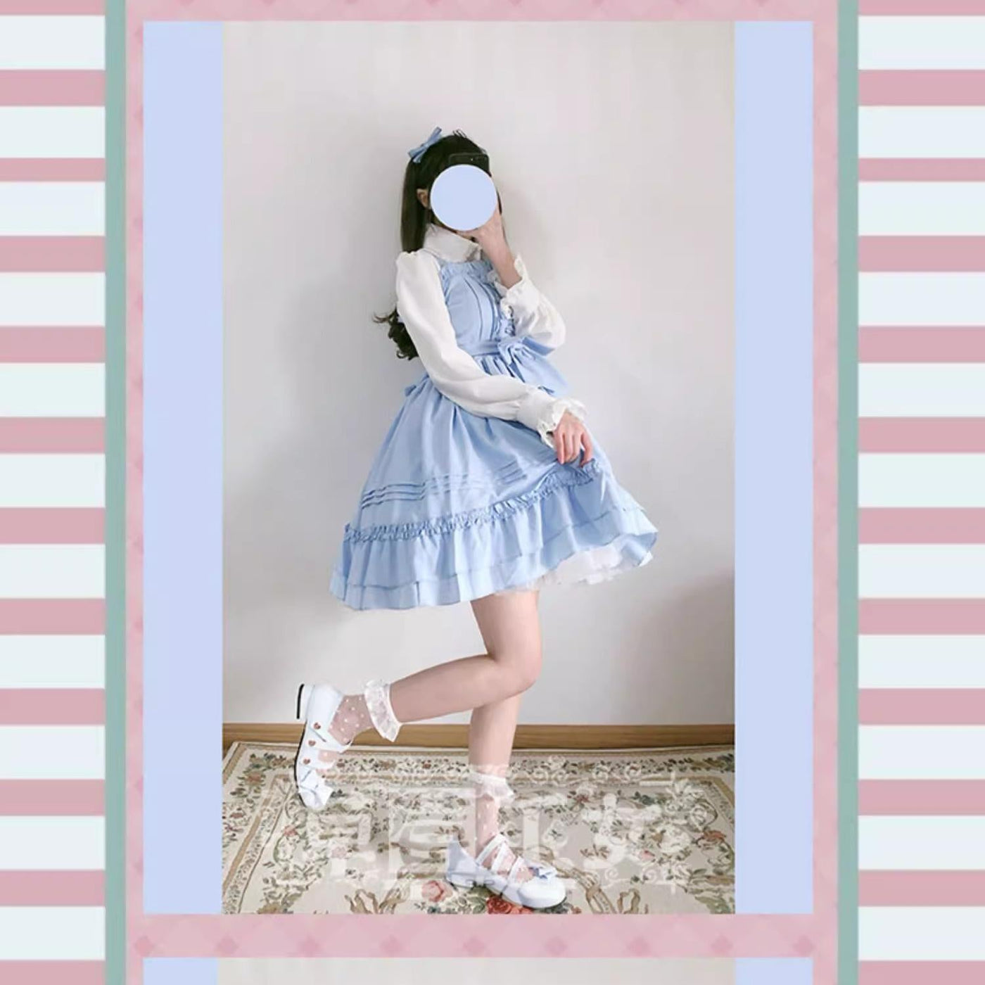 Strawberry Witch - Sweet Lolita JSK Multicolored - Lolita Dress JSK Dress