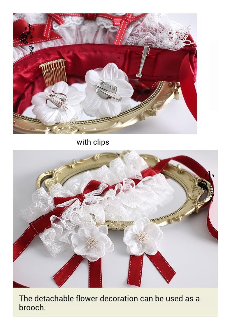 Xiaogui - Christmas Lolita Headband BNT and - Top Hat Headwear