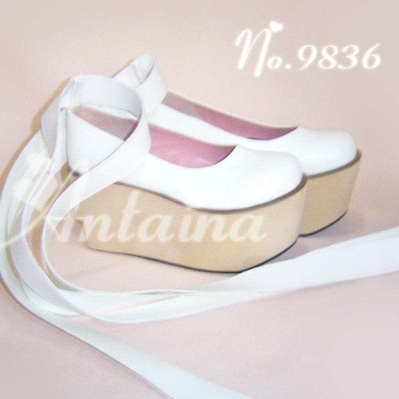 Antaina - Wedding Lolita Platform Shoes - Bridal Shoes Multicolor Shoes
