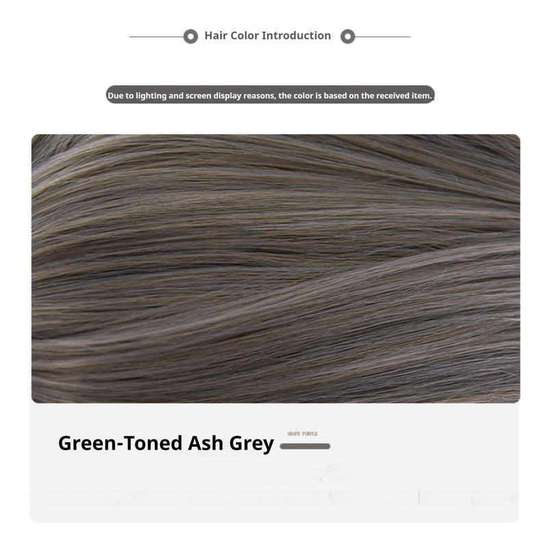 Sinwavy - Light Gothic Lolita Wig - Green-Toned Ash Grey Wig