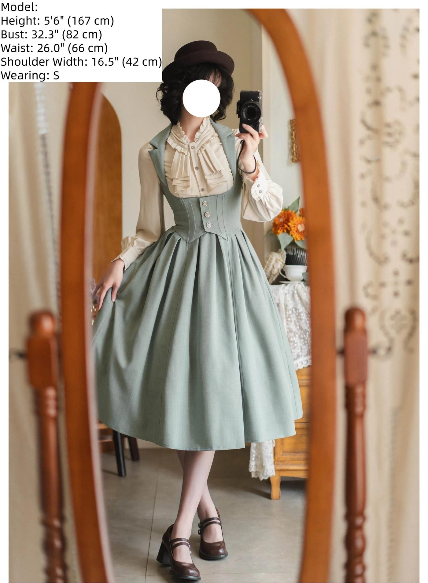 Forest Wardrobe - Autumn Forest - Retro Classic Lolita Bust-support JSK Dress