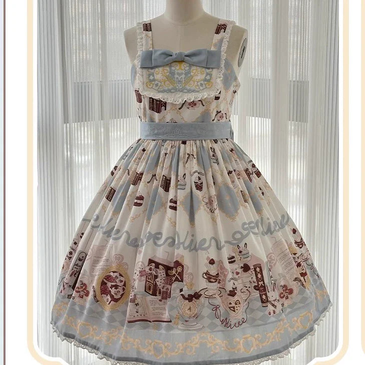 Sweet Dream Baa Baa - Alice Rabbit-  Lolita JSK & Suspender Dress