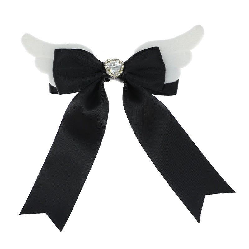 Versatile Sweet & Cool Hair Clips: Japanese Lolita Plush + Punk Handmade Bow Hair Accessories - Lolita Fetch