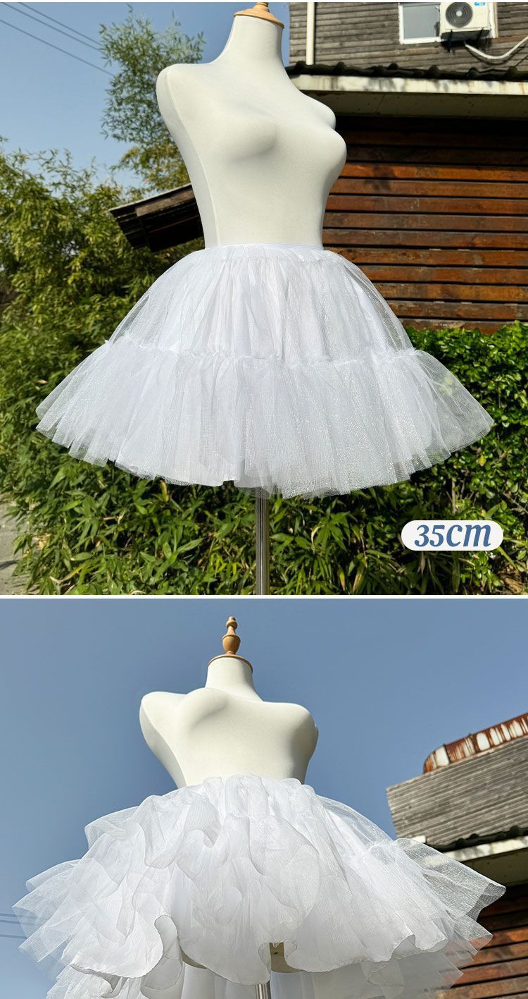 Boneless soft tulle everyday petticoat detail 9