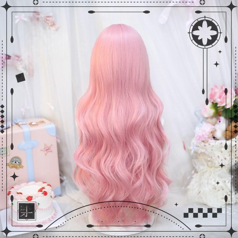 Dalao Home - Sweet Lolita Wig Double Ponytails - Long Wavy Wig Wig