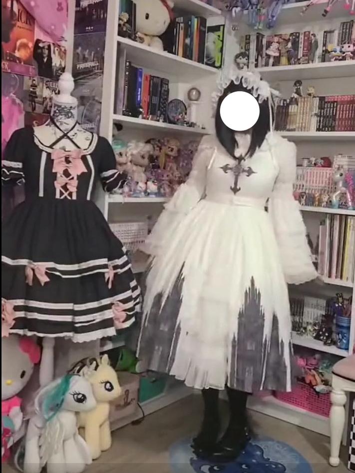 Noloria - Noloria 48 cm (18.9") Medium-High - Volume Petticoat, Petal Edge Petticoat