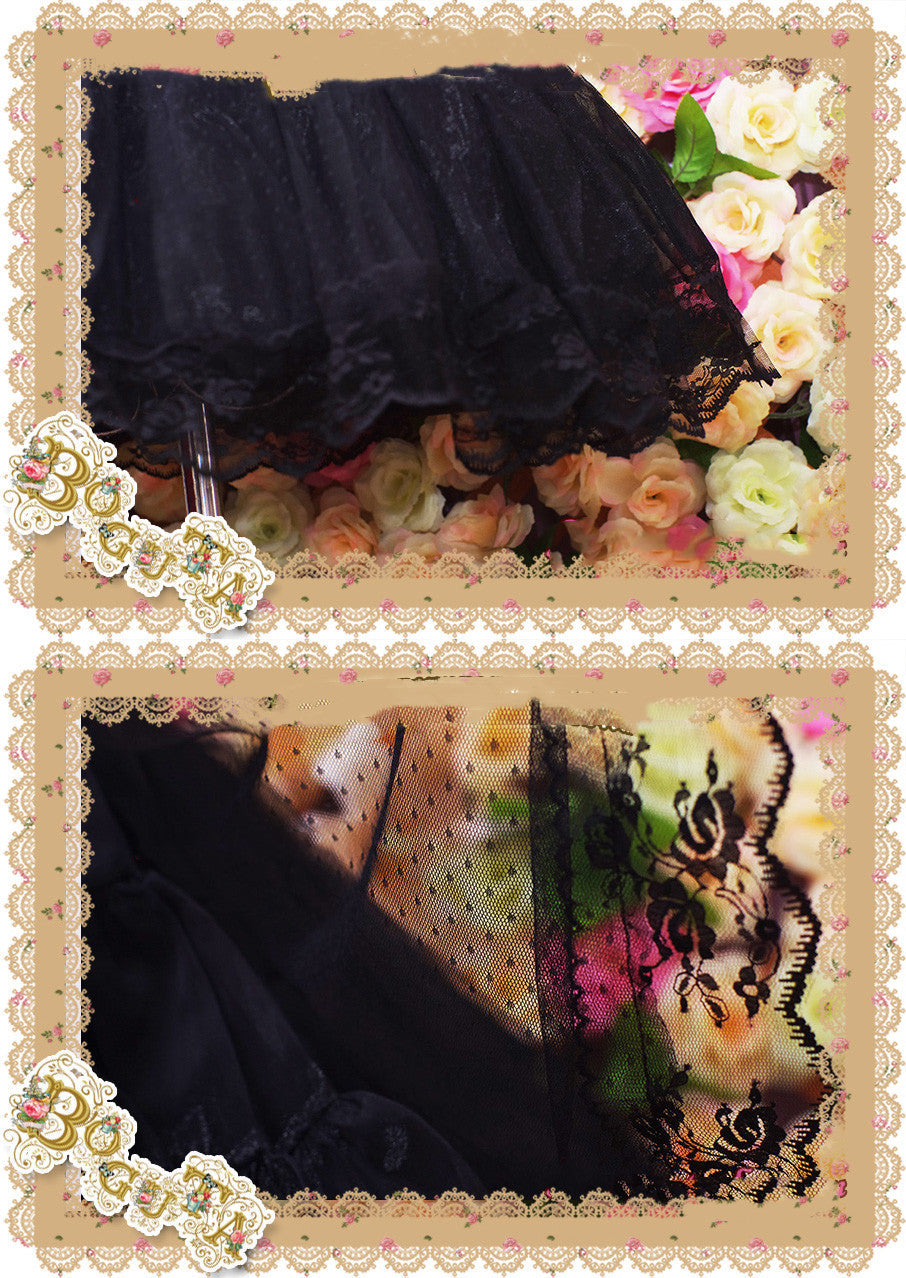 Boguta - A-Line Casual Lolita Petticoat - Three-Layers, Different Length Petticoat