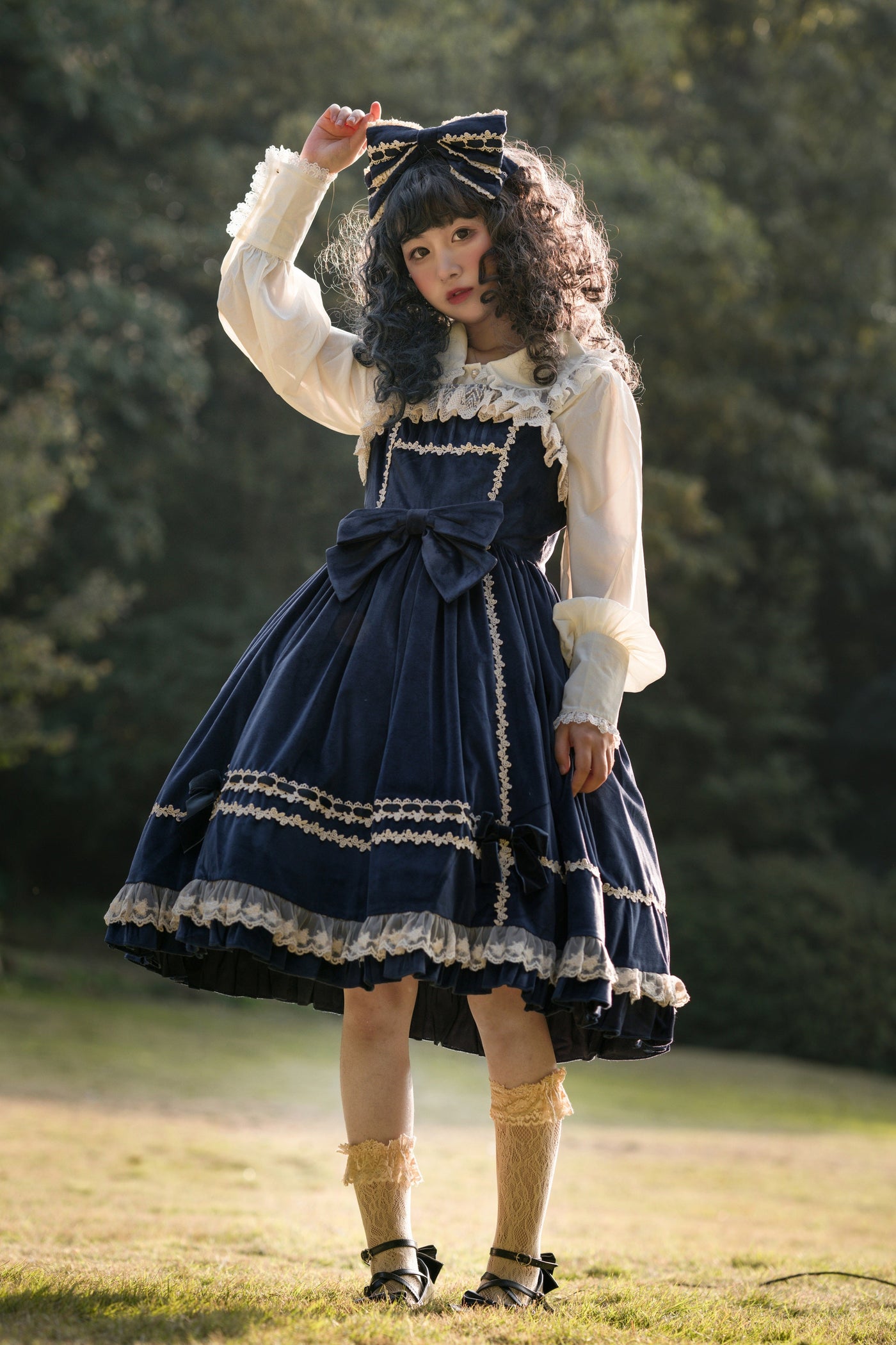 Infanta - Honey Sugar - Pure Velvet Lolita JSK Dress