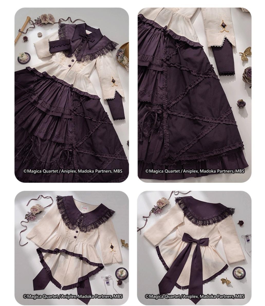 NyaNya - IP Collab Lolita Dress Madoka Kaname Homura Akemi Lolita OP dress