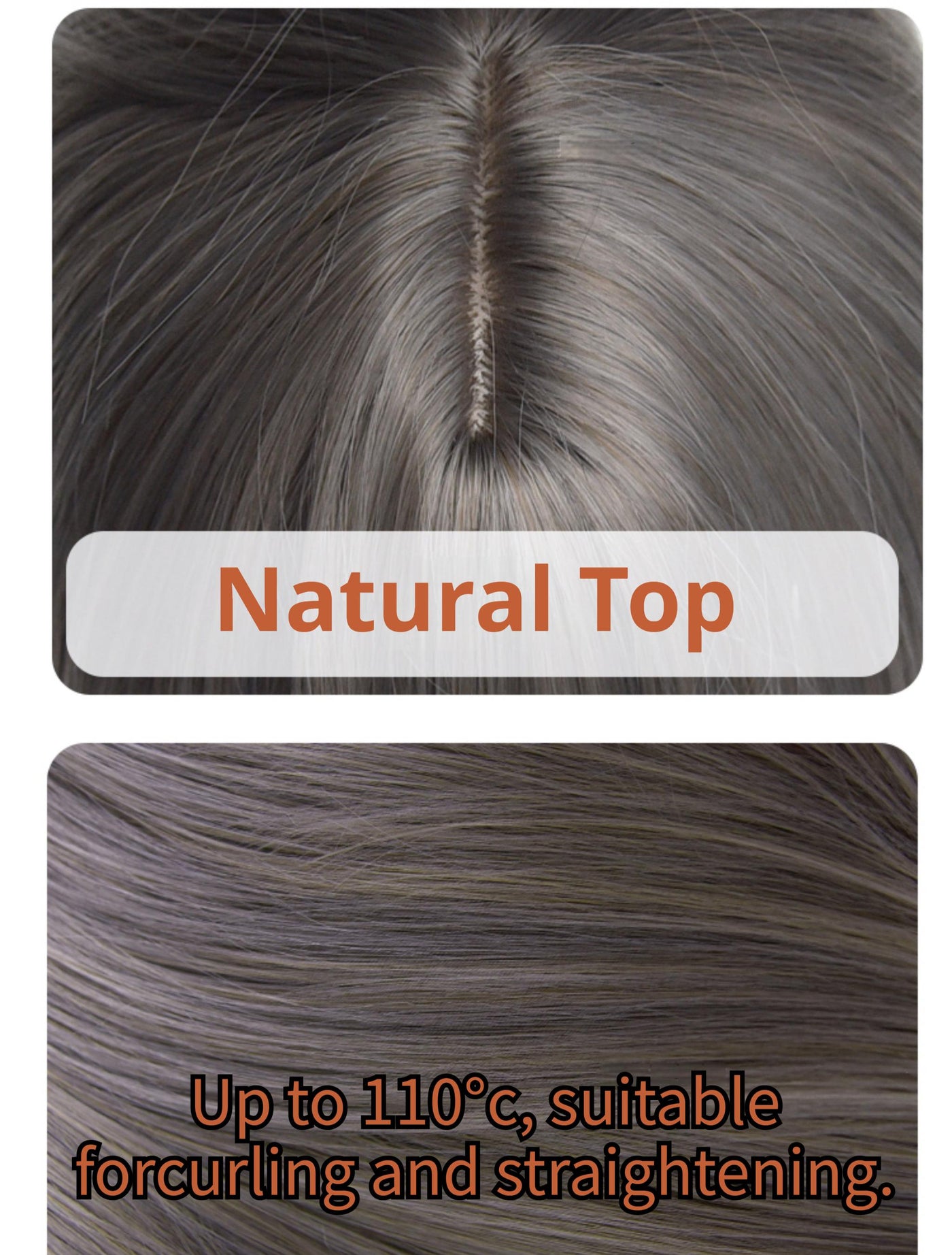 Sinwavy - Light Gothic Lolita Wig - Green-Toned Ash Grey Wig