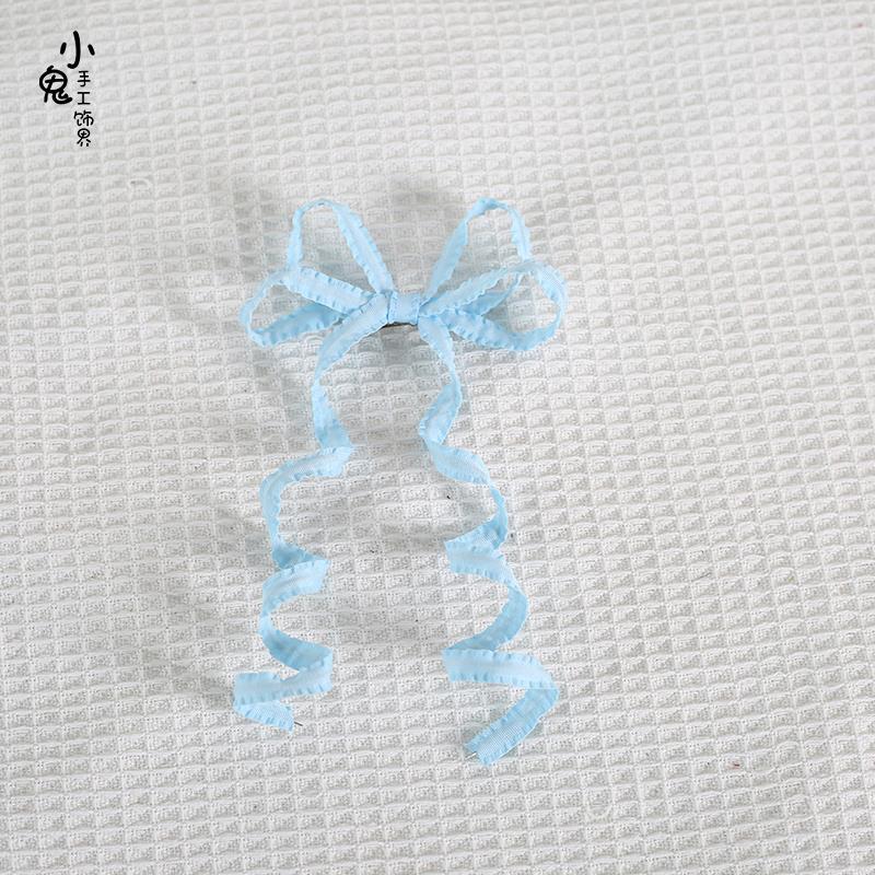 Basic Color Double Ponytail Twist Hair Clip Lolita Sweet Pair Clip Ori