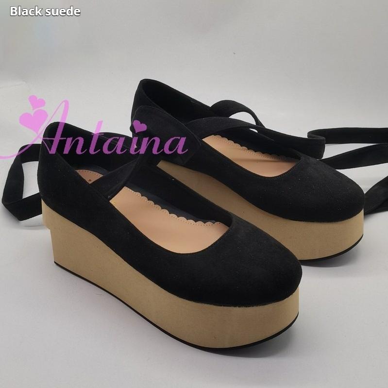 Antaina - Wedding Lolita Platform Shoes - Bridal Shoes Multicolor Shoes