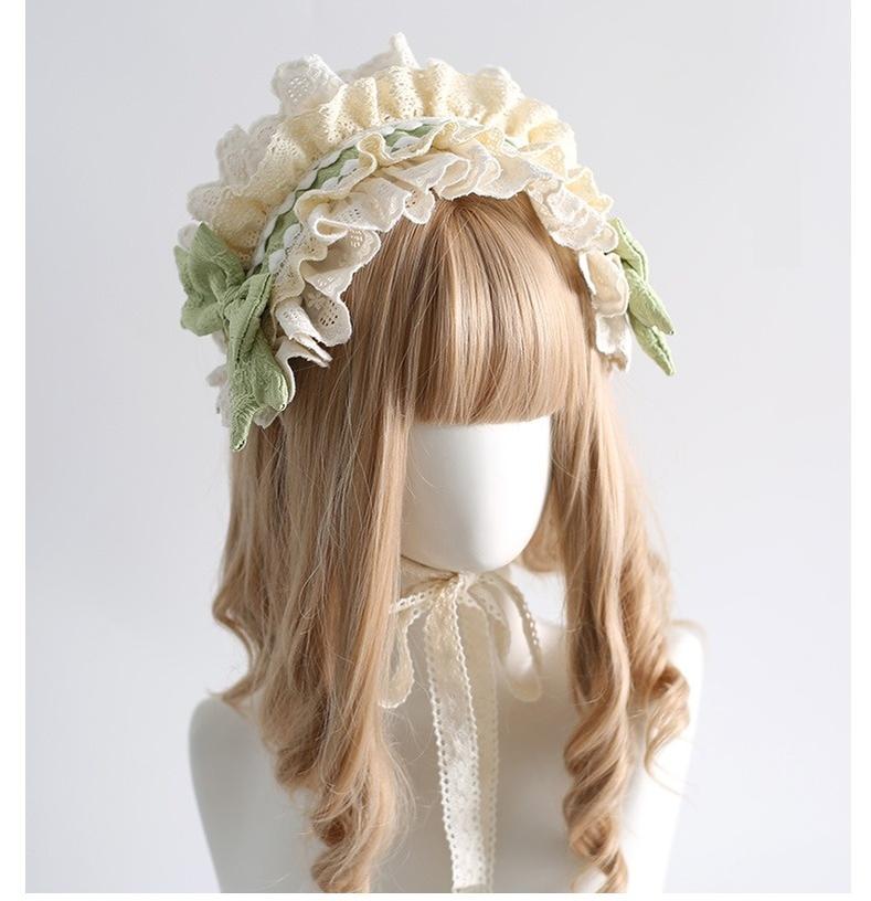 Xiaogui - Sweet Lolita Headband Lace Hairband - Ballet Style Headwear