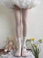 White Pantyhose only / One Size