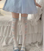 One Size / Pink and blue bow print