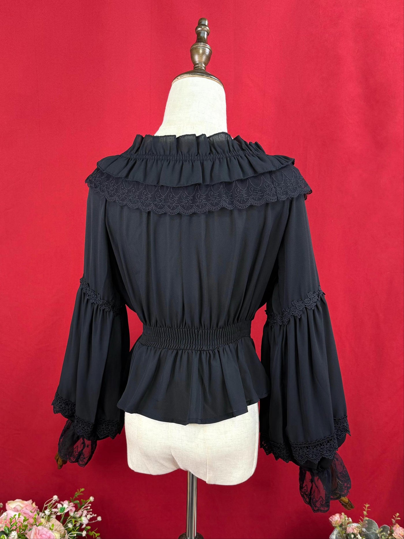 DMFS Lolita - Chiffon Off-Shoulder Classic Lolita - Blouse Innerwear