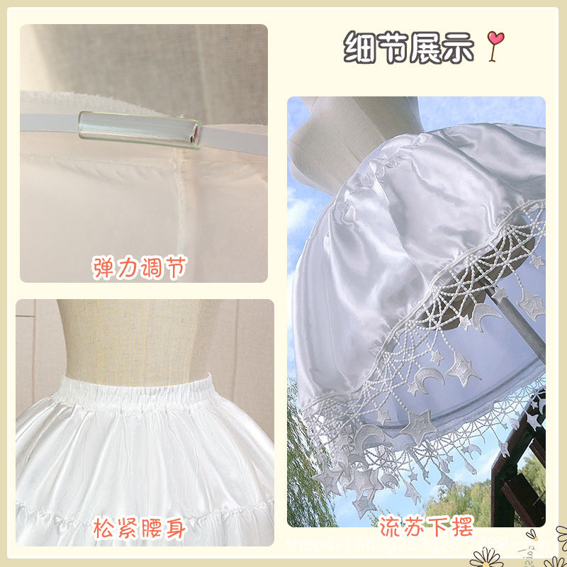 Luxurious Silk Fishbone Petticoat – Adjustable