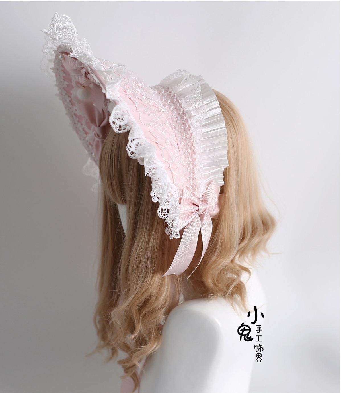 Xiaogui - Sweet Lolita Headdress - Lace Accessories Headwear