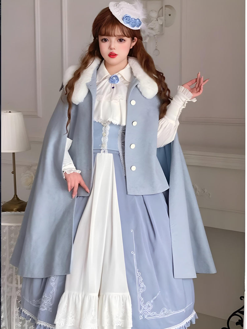 Polyhymnia - Miss Leisha - Classic Lolita skirt set with an embroidered long skirt - product detail 5