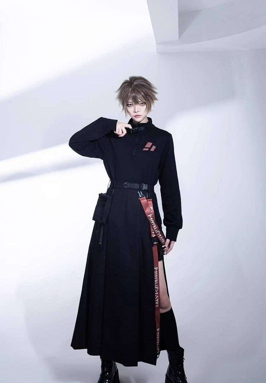 Princess Chronicles - Nameless Blade - Wasteland Techwear Handsome Skirt and Inner Shorts