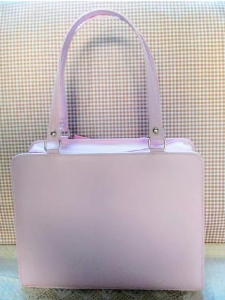 Loris - Daily Lolita - PU Single-Shoulder Bag with Matching Bow - product detail 5