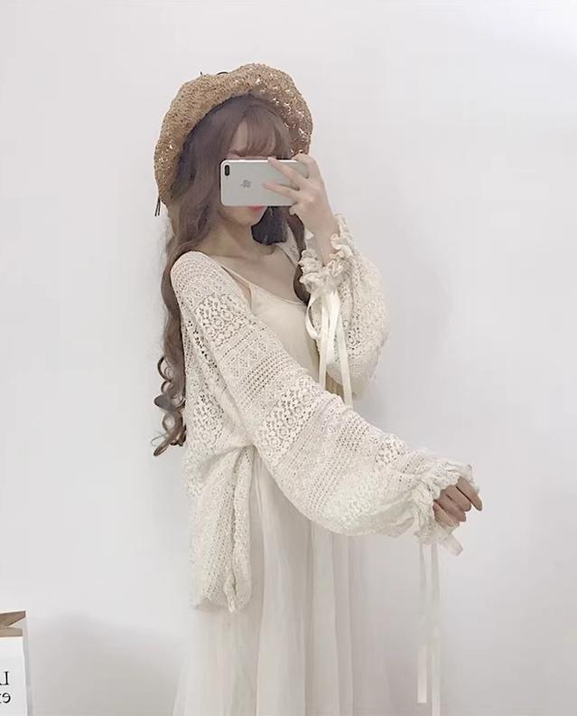 Sugar Girl - Daily Lolita Light Cardigan - Oversized Outwear Innerwear