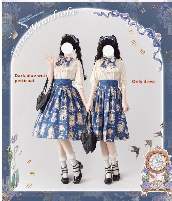 Forest Wardrobe - Eternal Echo - Sweet Lolita Skirt Classic Daily Lolita Blouse