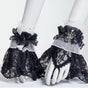 One Size / Black + White (a pair)