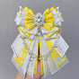 Silver-Chain Bow - Yellow