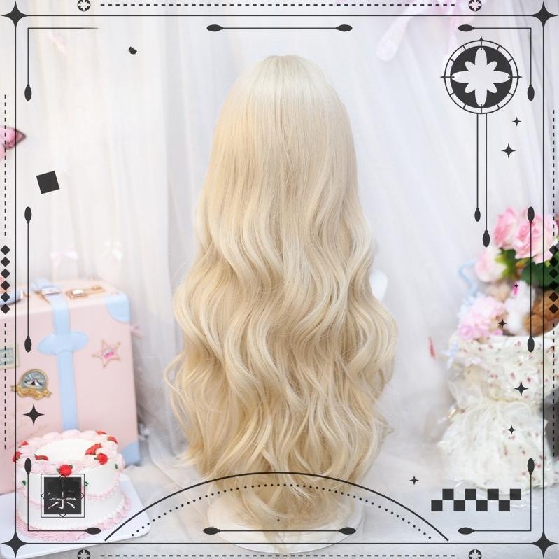 Dalao Home - Sweet Lolita Wig Double Ponytails - Long Wavy Wig Wig