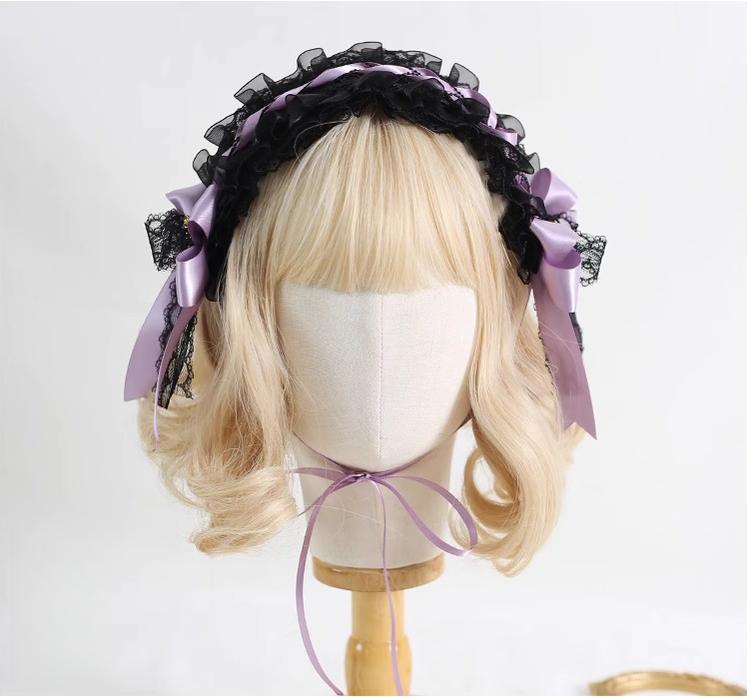 Xiaogui - Halloween Gothic Lolita Hairband - Detachable Devil Wings Headwear