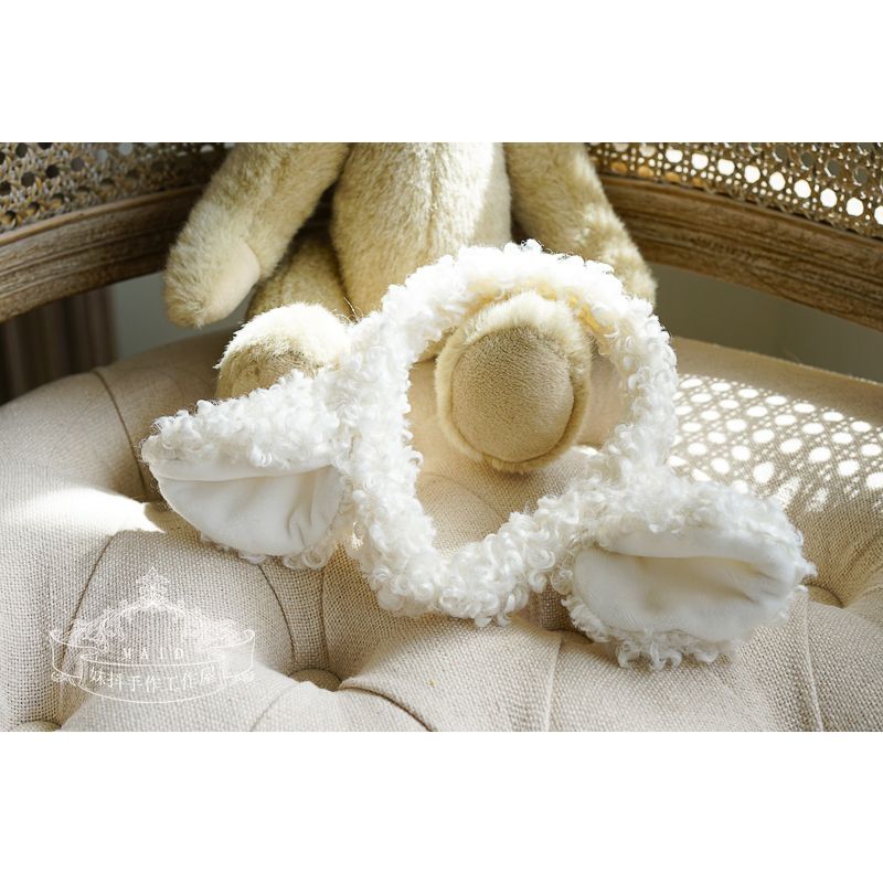 Original Design Sheep Mea Mea Kc Lolita Handmade Headband Little Sheep Ears Animal Hair Accessory