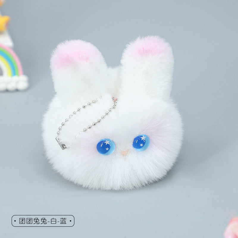 Plush Cat Ball Handmade Small Pendant Cute Accessories Girly Heart Backpack Doll Pendant Keychain Small Ornaments - Lolita Fetch