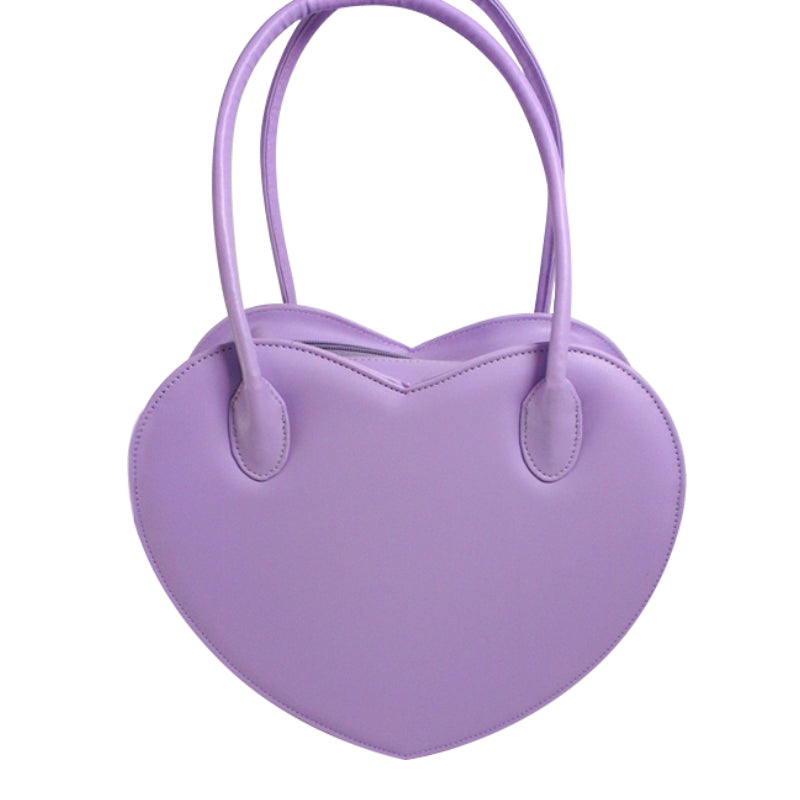 Loris - Sweet Heart - Heart-Shaped Lolita Handbag with Top Handles