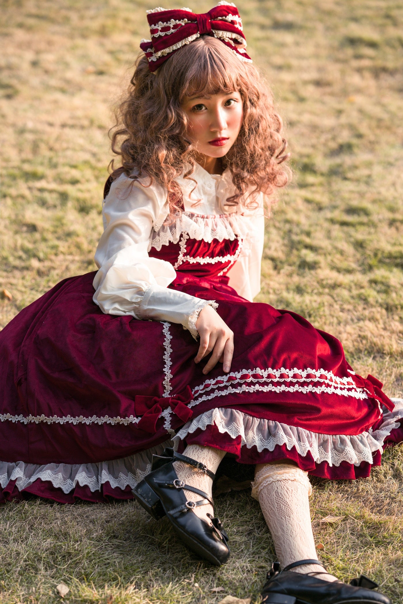 Infanta - Honey Sugar - Pure Velvet Lolita JSK Dress