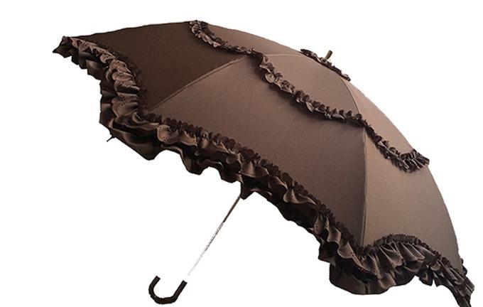 Whale Island - Classic Lolita Parasol - Two-Folded Umbrella for Daily Use Parasol