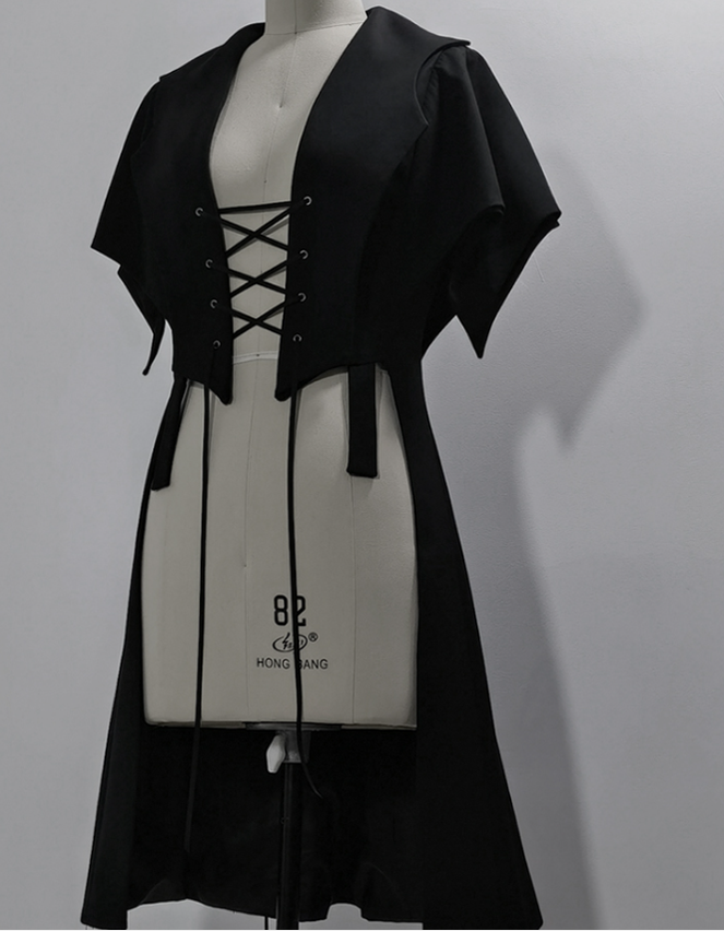 Yan Ye - Swallowtail Ouji Lolita Long Vest S Long Vest Only