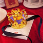 Golden Crown + Purple Rose