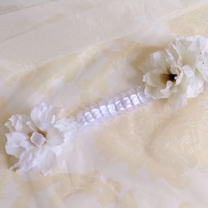 Lolita Handmade Lace Hairband - Gothic Dark Sweet Punk Flower Headwear for Girls