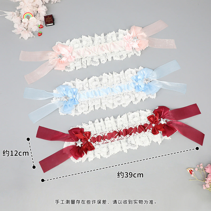 Sweet Lolita Lace Headband - Maid Anime Hair Clip/Hair Tie - Lolita Fetch